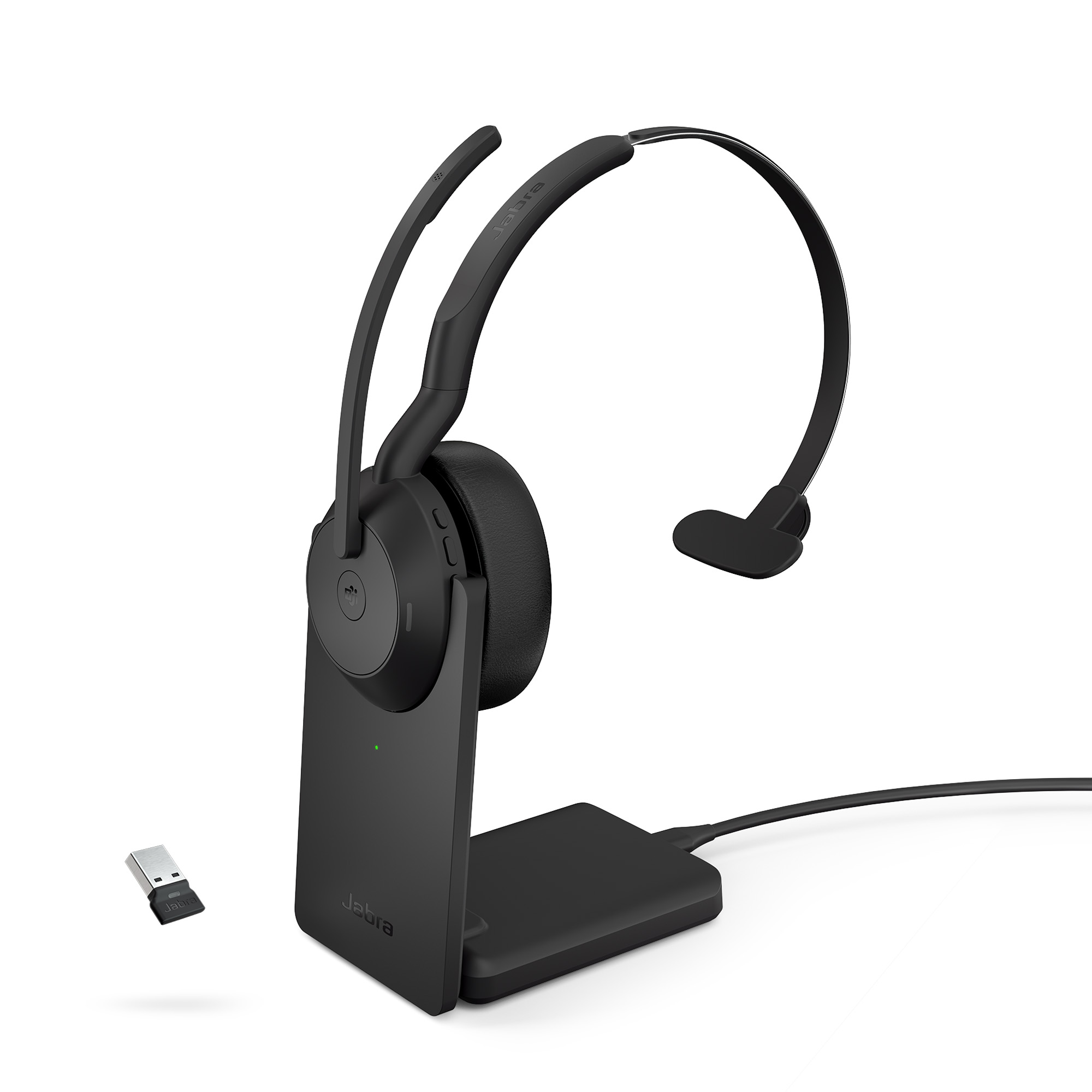 Jabra Evolve2 55 Link380a UC Mono with charger